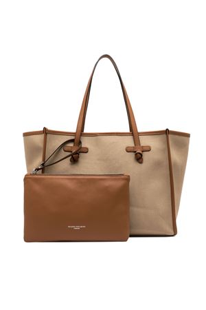 Beige Marcella shopping bag GIANNI CHIARINI | BS6850COMMCNVSE13932